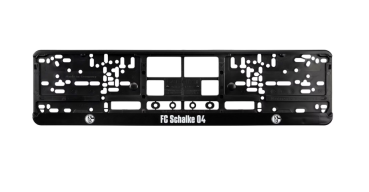 FC Schalke 04 - Nummernschildverstärker FC Schalke 04
